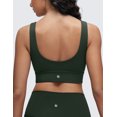 thumbnail image 2 of CRZ YOGA Butterluxe U Back Longline Sports Bras for Women Padded Yoga Workout Crop Top, 2 of 6