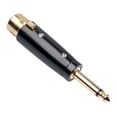 thumbnail image 1 of Adaptador de 2 Piezas CUTICAT XLR a 6,35 Mm 1/4 Enchufe Mic Micrófono Cable de sonido, 1 of 8