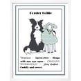 thumbnail image 2 of XL Border Collie, Animals Framed Art Print Wall Art by Jennifer Zsolt Sold by Art.Com, 2 of 5