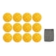thumbnail image 1 of Pickleball de alta elasticidad, 12 piezas, 74 mm, 40 agujeros, juego de Pickleball para exteriores, el mejor de su clase, 1 of 8