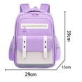 thumbnail image 2 of CUZIBR Backpack For Boys Middle High Students Lightweight Large Capacity Double Shoulder Multi Compartment Color Block Daypack Fashionable Back To School Book Bag, 2 of 4