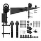 thumbnail image 1 of Kit de herrajes para puerta de Granero de 6,6 pies, Kit de riel de riel silencioso para puerta corrediza de Granero de alta resistencia, fácil, 1 of 8