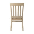 thumbnail image 4 of Pemberly Row Transitional Slat Back Chair Set in Natural Finish, 4 of 9