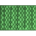 thumbnail image 1 of Ahgly Company Indoor Rectangle Oriental Emerald Green Traditional Area Rugs, 8' x 12', 1 of 4