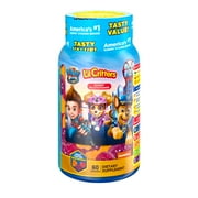 Lil Critters Paw Patrol Gummy Vites Daily Gummy Multivitamin for Kids, Vitamin C, D3 for Immune Support Cherry, Orange and Blueberry Flavors, 60 Gummies