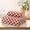Red, variant on HKEJIAOI 13.7x29.5In Checkered Velvet Bath Towel Set - Super Absorbent Quick Dry Thick Plush Fabric for Home Bath Spa Gym