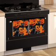 thumbnail image 3 of 2 Pcs Funny Kitchen Towels,Halloween Black Cats and Pumpkins Pattern Microfiber Dish Towels,Kitchen Tea Towels,Kitchen Towel Set (18" X 26"), 3 of 7