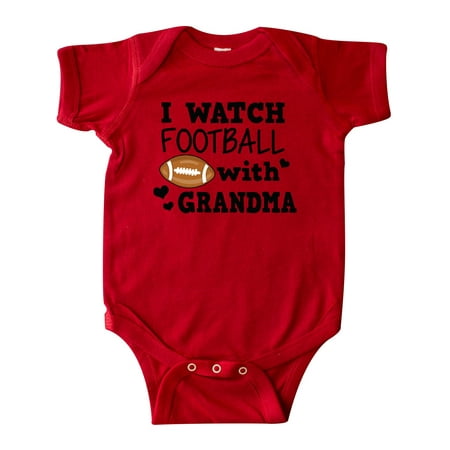 

Inktastic I Watch Football with My Grandma Gift Baby Boy Bodysuit