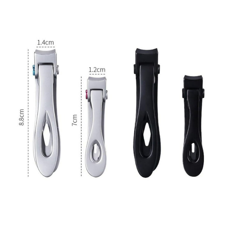 Nail Clippers For Thick Nails, Extra Wide Jaw Opening Nail Cutter For Hard  Toenail, Stainless Steel Fingernail Big Toenail Trimmer With Nail File 3 Pc