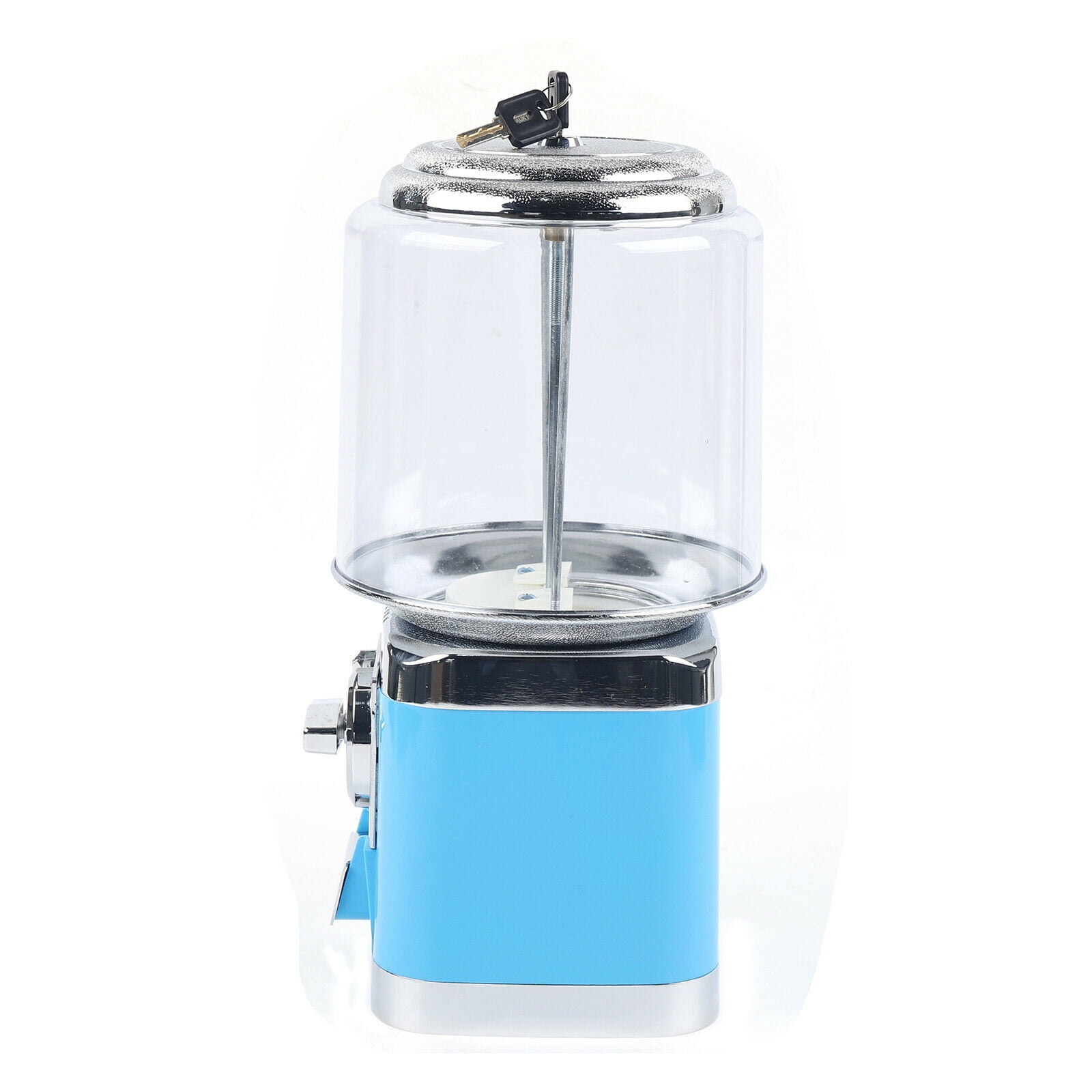 Miumaeov Candy Vending Machine Bulk Gumball Candy Snacks Dispenser Machine Accept 25 Cents Coin