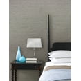 thumbnail image 3 of Kenneth James Eva Grey Paper Weave Wallpaper, 36-in by 24-ft, 72 sq. ft, 3 of 4