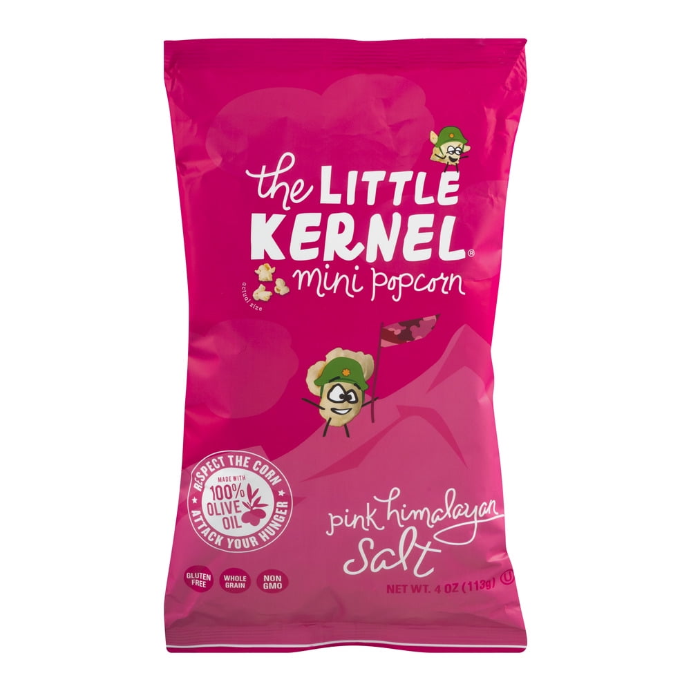 The Little Kernel Pink Himalayan Salt Mini Popcorn, 4 oz