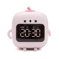 thumbnail image 4 of Despertador digital para , dos despertadores, modo despertador, reloj para dormitorio, y niñas , rosa Soledad Despertador, 4 of 8