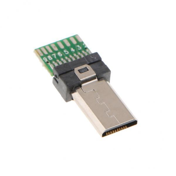 2x para HDR-PJ610E 660E 790E 820E Control de Enchufe de Terminal de Enchufe USB de 15 Pines Hugo conector de enchufe usb de 15 pines