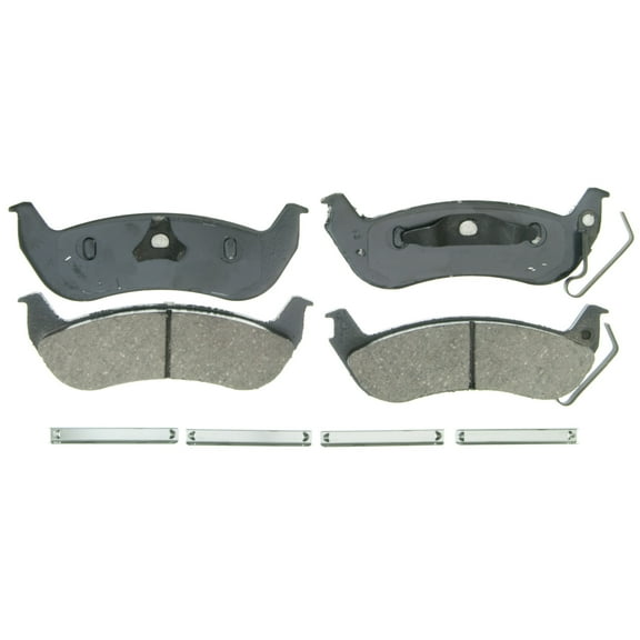 Wagner QuickStop ZD932 Ceramic Disc Brake Pad Set Fits select: 2003-2004 LINCOLN TOWN CAR, 2003-2004 MERCURY MARAUDER