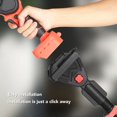 thumbnail image 4 of Electric Chainsaw Extension Pole, Adjustable Extension Pole for Electric Pruner Shears 2.5m Quick Release  for Garden Flowering, 4 of 7