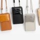 thumbnail image 4 of FOMIYES Cartera De Teléfono Marrón De Cuero Sintético Con Correa Desmontable Para Ocasiones Varias, 4 of 8