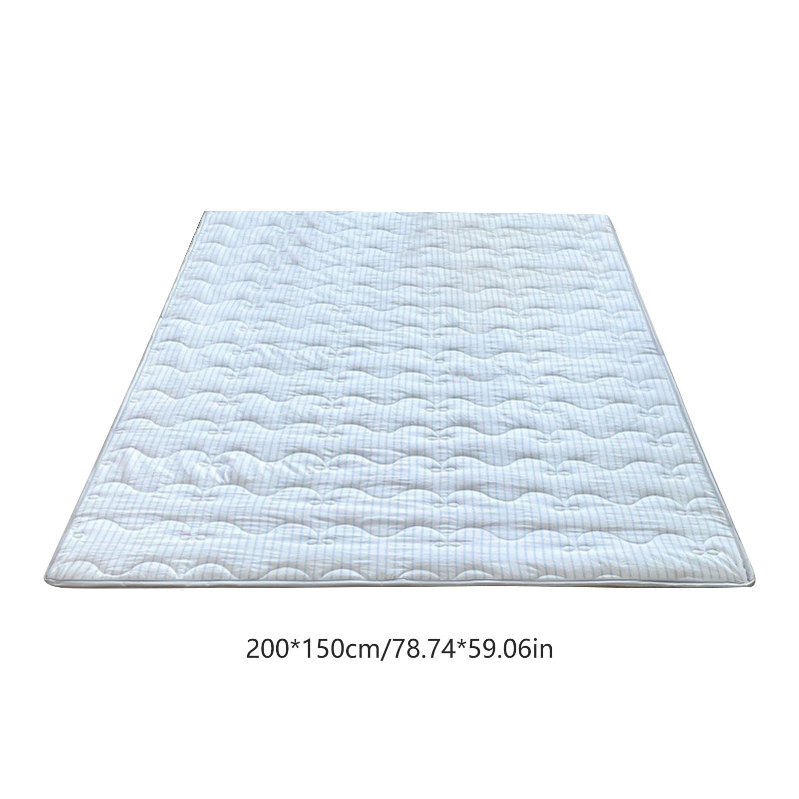 LNOGEUPG Japanese Floor Mattress, Thicken Daybed Futon Sleeping Pad Foldable Roll Up Mattress Student Dormitory Floor Lounger Bed Couches and Sofas, Grey, Twin Size