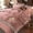 Pink, variant on TOPCHANCES Duvet Cover Set, Soft Velvet Bedding Set with One Pillowcase for Twin Size Bed, 67*89 inch (Pink)
