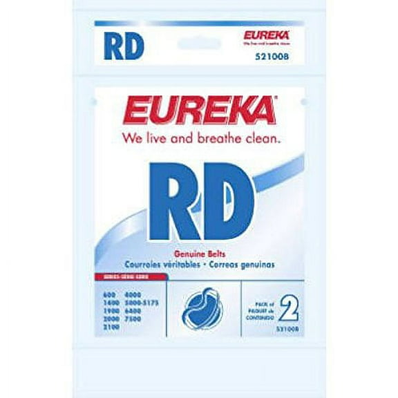 Eureka 52100C Vacuum Belts 2/Pack