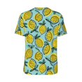 thumbnail image 3 of Rocae Lemon for Breathable Men's Baseball T-Shirt Fashionable Casual Baseball Jersey, Moisture-wicking Sportswear Medium, 3 of 9