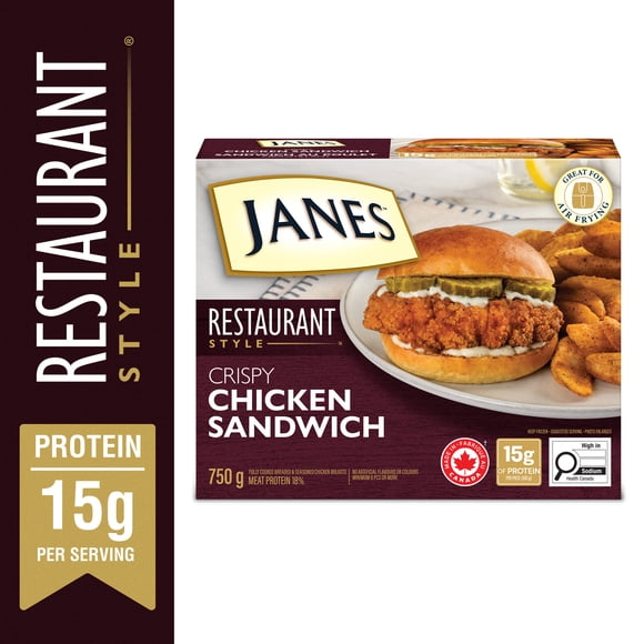sandwich au poulet croustillant SANDWICH AU POULET CROUSTILLANT