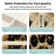 thumbnail image 3 of Print Travel Portable Jewelry Organizer Box with Earring Holder, Bracelet Holder, and Necklace Organizer for Girls and Women, 3 of 6