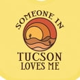 thumbnail image 4 of Inktastic Someone in Tucson Arizona Loves Me Boys or Girls Baby Bib, 4 of 4