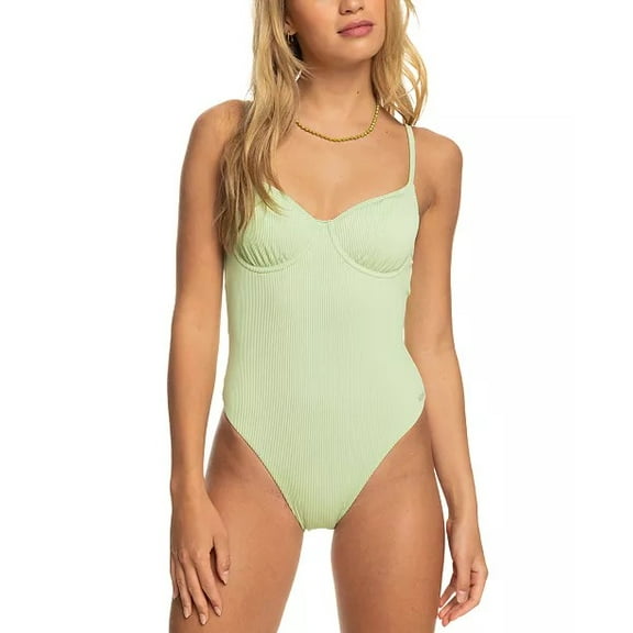 Roxy SEACREST Juniors' Ribbed Love The Muse One-Piece Swimsuit, US XL NWOT