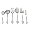 thumbnail image 4 of RiverRidge 5417-843-R Ensemble de Couverts Monogramme 46 Pcs, Lettre R, Sans Taille, Argent, 4 of 4