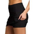 thumbnail image 3 of Reebok Women's Ace High Waisted Skort, Sizes XS-XXXL, 3 of 4