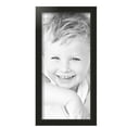 thumbnail image 2 of ArtToFrames 8" x 17" Black Picture Frame, 8x17 inch Black MDF Poster Frame (WOM-4102),  Pack, 2 of 8