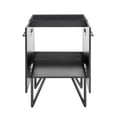 thumbnail image 2 of Annecy 24 Phantom Black Bathroom Vanity Cabinet Only (SM-BV251B), 2 of 4