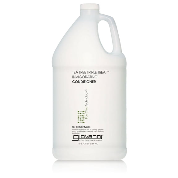 Giovanni Tea Tree Triple Treat Invigorating Conditioner - 1 Gal (128 oz)