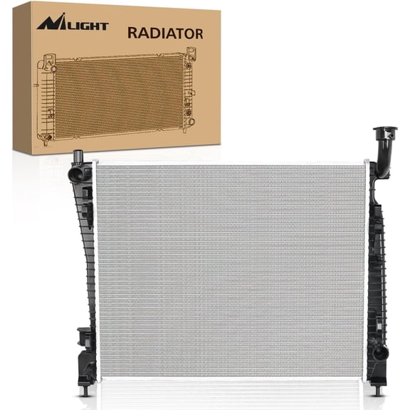 Nilight Radiator for Dodge Durango 2011-2020,Jeep Grand Cherokee 2011-2020 3.6L 5.7L 6.4L V6 V8 AWD RWD Performance Aluminum Replacement OEM