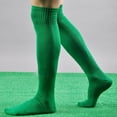 thumbnail image 3 of Men's Solid Color Football Stockings Sport Soccer Long Socks Over Knee High Sock Baseball Hockey Socks, 3 of 6