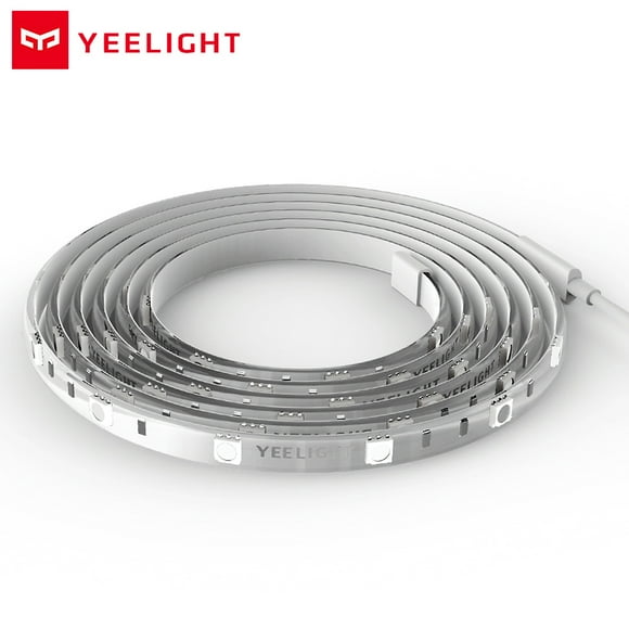 Yeelight Yeelight Smart Light Strip Extension - 1M Flexible LED Strip for Ambient Lighting, Compatible with PAS0111W-US Base Kit, Adhesive Back, DIY Mood Lighting, White, Max 10M Connectivity