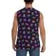 thumbnail image 4 of Fotbe Mexican Frogs Men's Camiseta sin Mangas Estampada para Hombres, Playera Casual para Gimnasio, Entrenamiento, Playa-Medium, 4 of 7