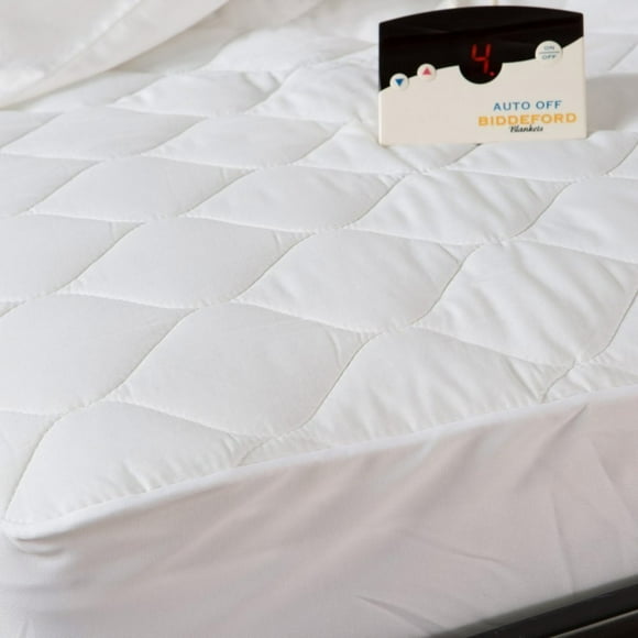 Biddeford 5200-505122-100M Protège-Matelas Matelassé Chauffant Électrique Simple