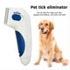 thumbnail image 4 of 1 peine para mascotas, peine para pulgas para mascotas, cepillo de aseo para perros y gatos, elimina eficazmente el pelo flotante (sin batería) oso de fresa Electrónica, 4 of 5