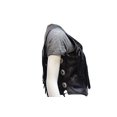 thumbnail image 4 of Dealer Leather LV418-2XL Womens Black Rose Inlay Motorcycle Vest - 2XL, 4 of 5