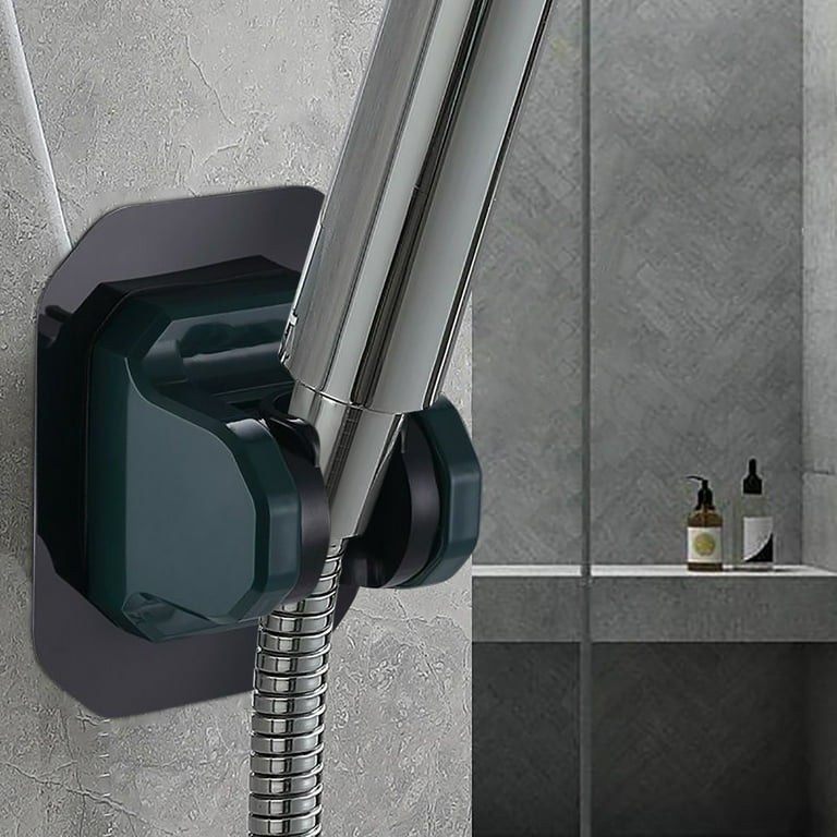 iOPQO Command Hook Large Wall Mount Strong Adhesive Waterproof Handheld  Shower Holder Shower Head Holder For Shower Kids Shower Bathroom Shower  Hooks