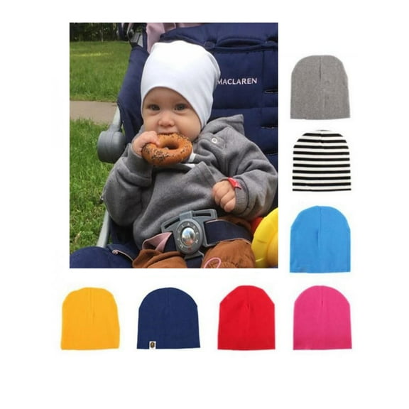 Alvage Baby Cotton Beanies for Boys Toddler Knit Hats Cute Warm Infant Beanies for Baby Girls Newborn Caps