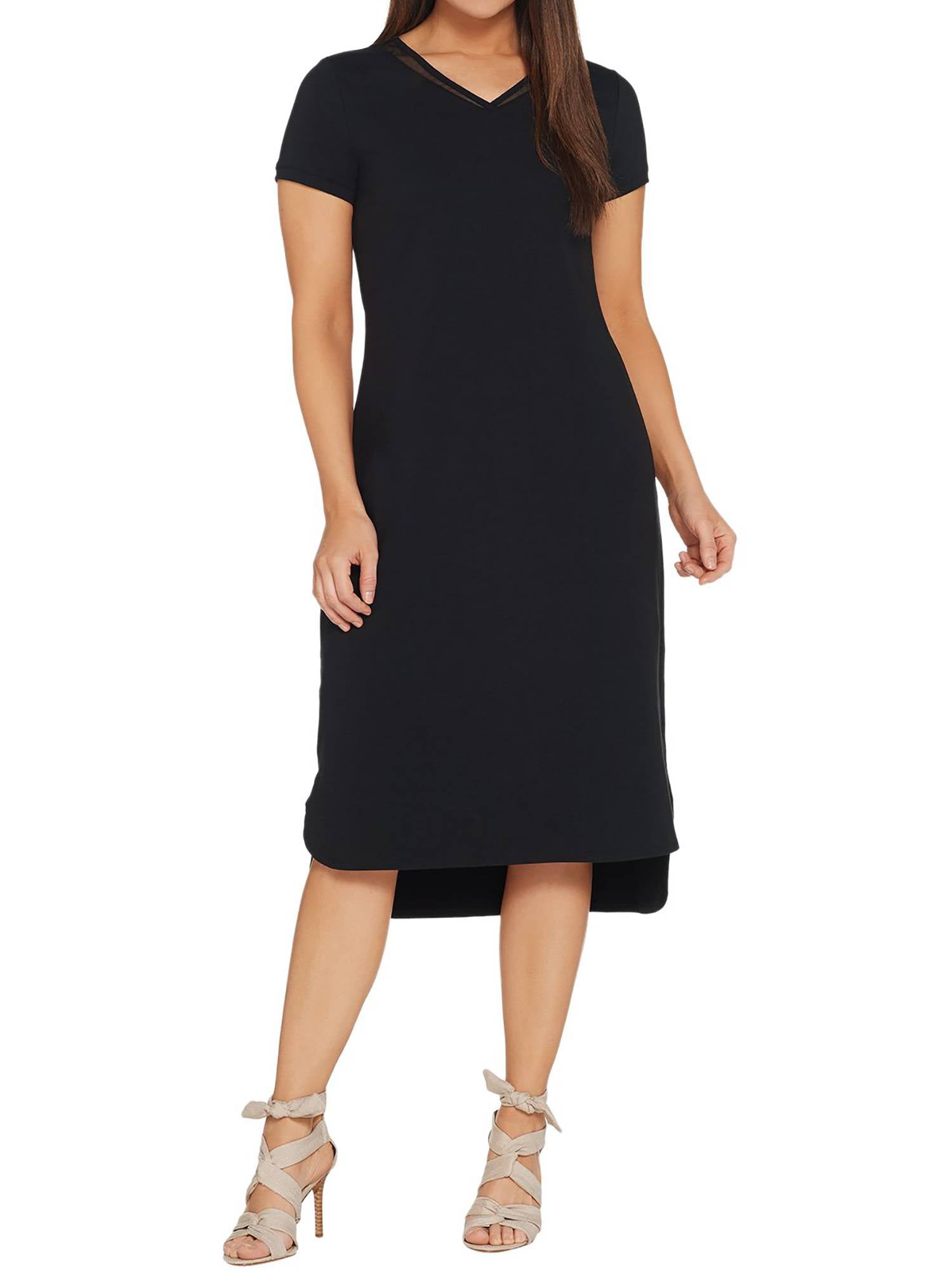 midi length t shirt dresses
