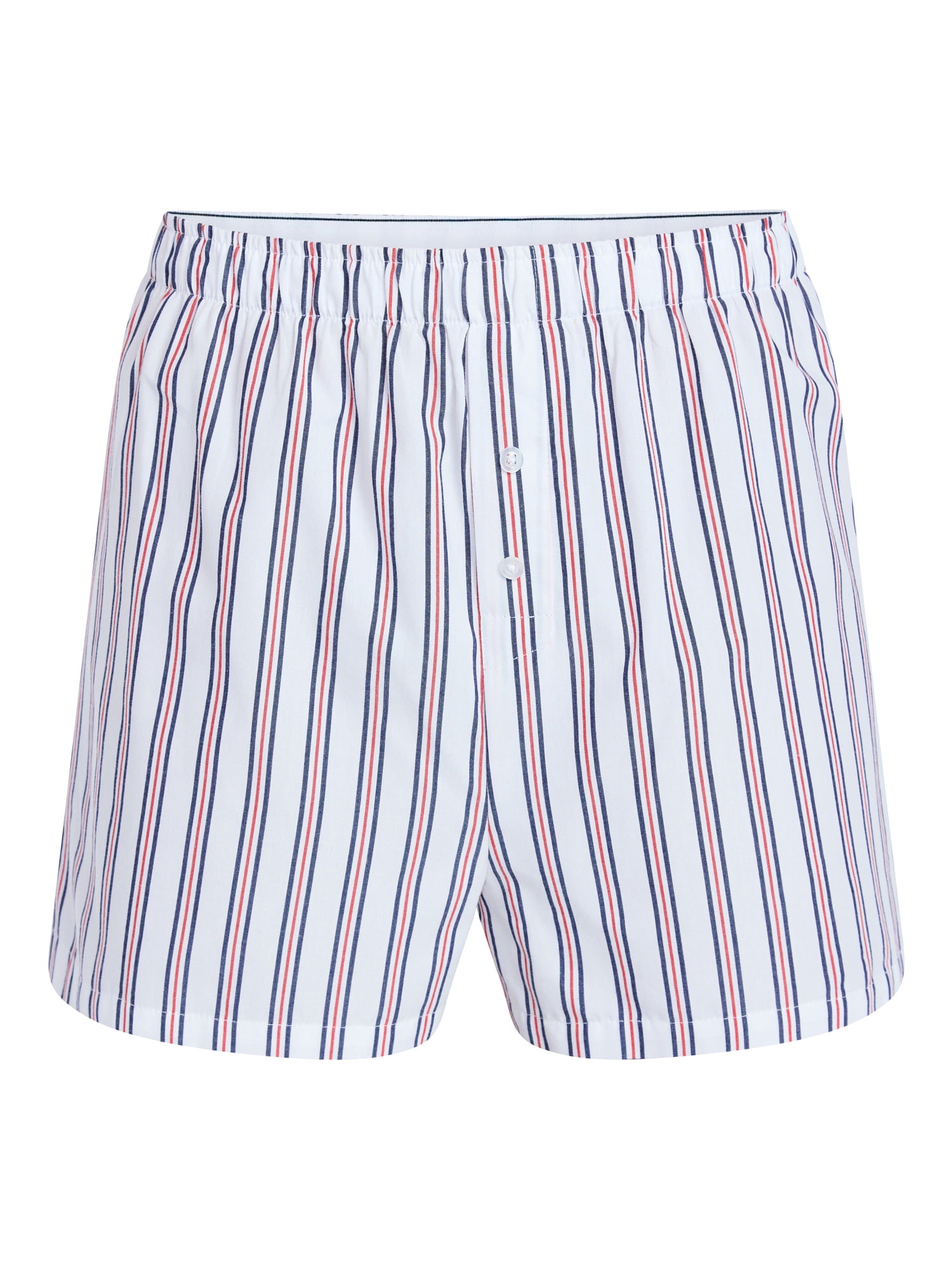 No Boundaries Cotton Boxer Sleep Shorts, 3" Inseam, Women's XS-XXL