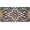 Boho Mandala Abstract, variant on Car Front License Plate - Boho Flowers Red Design, Decorative Auto Tag, Aluminum Metal, 4-Hole, 6 x 12 Inch, Fits US/Canada Standard Plates