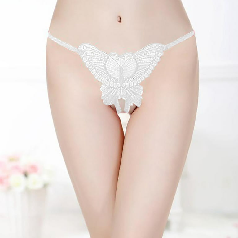 Trendy Women Sexy Lingerie Erotic G string Panties Butterfly