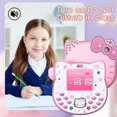 thumbnail image 2 of Figuras de Anime Sanrio Kawaii Hello Kitty Teléfono móvil Kawaii Teléfono móvil Dibujos animados Estudiante Niños Mini teléfono móvil Regalo para niña, 2 of 5