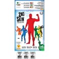 thumbnail image 2 of Red 2nd Skin Suit Costume Generic X Large Male Adult Fancy Dress Party Book Week Halloween, 2 of 6