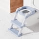thumbnail image 1 of Asiento para orinal para niños, taburete de entrenamiento para inodoro de paso ancho antideslizante, portátil para niños y niñas, 1 of 5
